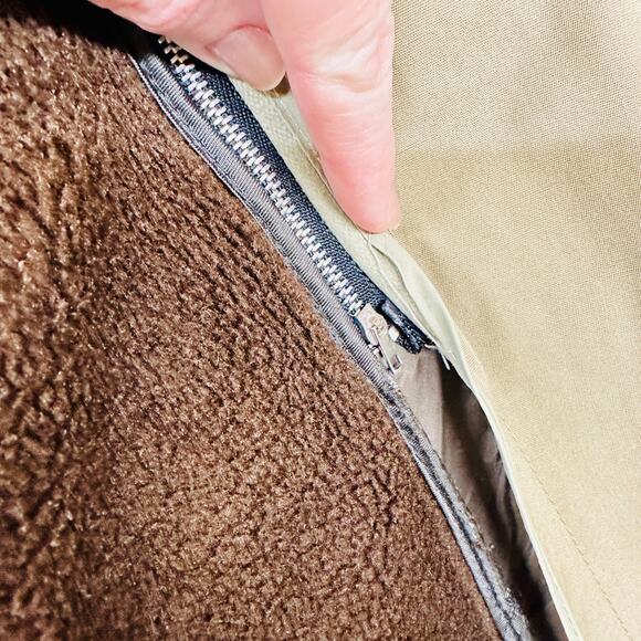 Vintage London Fog Maincoats‎ Classic Mens 44L Detachable Liner Trench Coat Tan - Picture 7 of 14